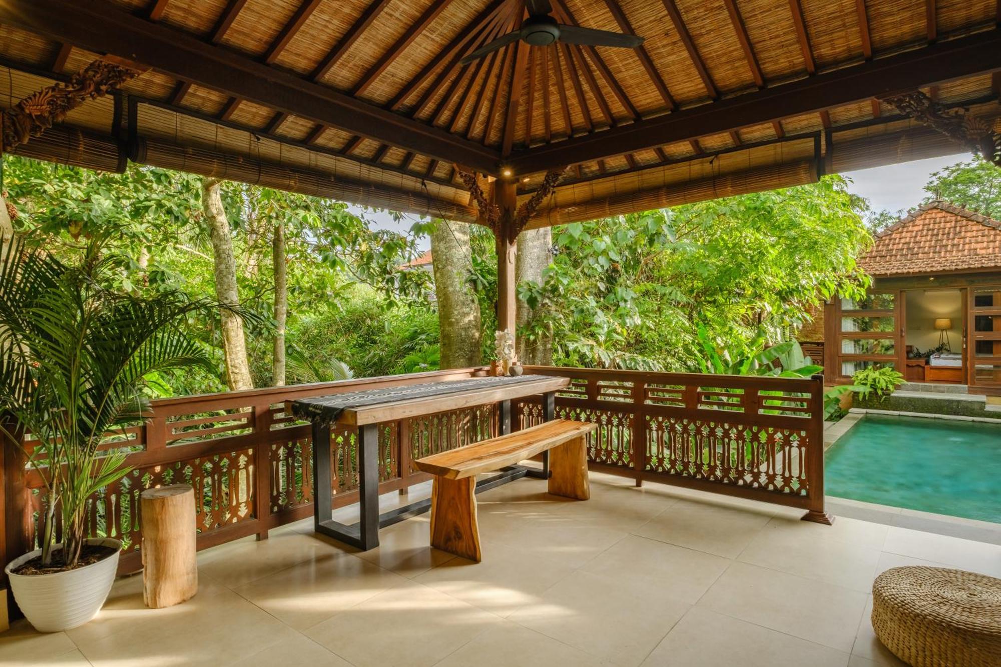 Villa Dharuna Ubud Exteriör bild